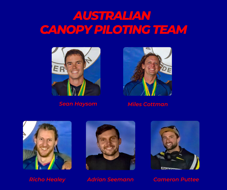 Australian Canopy Piloting Team 2023