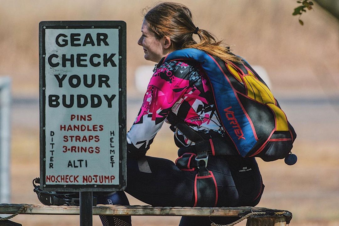 Gear Check at Skydive Territory by Leah Claire Smith